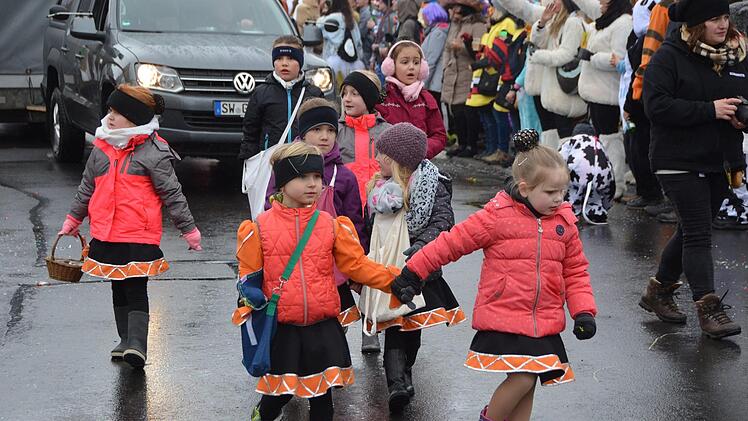 Straßenfasching in Ebenhausen Foto: Peter Rauch