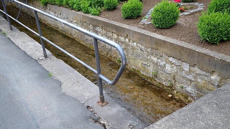 Der Otterbach in Melkendorf Foto: Spörlein
