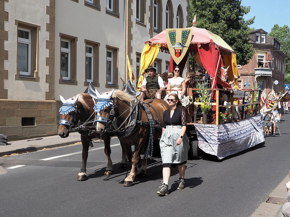Der sonnt&auml;gliche H&ouml;hepunkt des Rakoczy-Fest.