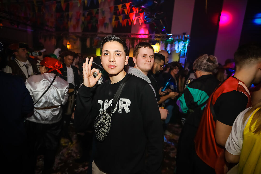 Beste Partystimmung in der Stadthalle
