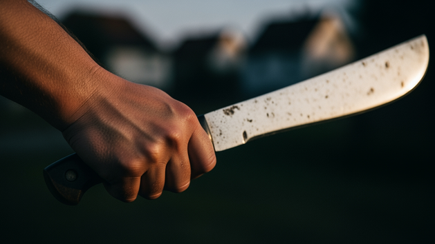 Betrunkener (18) mit Machete in der Hand gefunden - er lag auf einer Br&uuml;cke