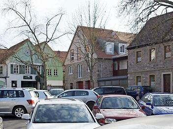 Ab Montag, 16. Februar, kommt es zu ersten Sperrungen auf dem Hammelburger Viehmarkt.  Foto: Archiv/ Arkadius Guzy