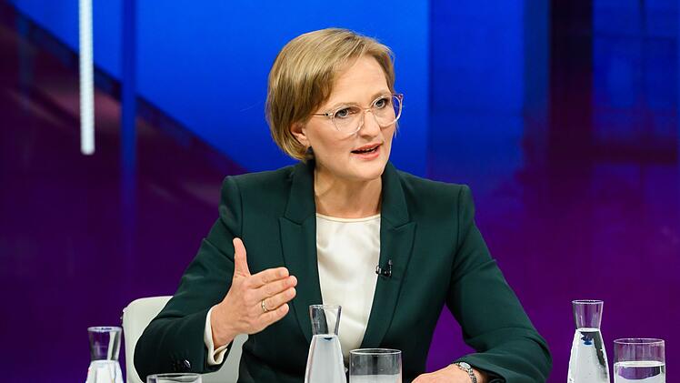 Grünen-Chefin Franziska Brantner sah die von der Koalition beschlossenen Reformen kritisch.