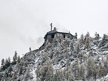 Kehlsteinhaus bei Berchtesgaden nach Gro&szlig;brand schwer zerst&ouml;rt