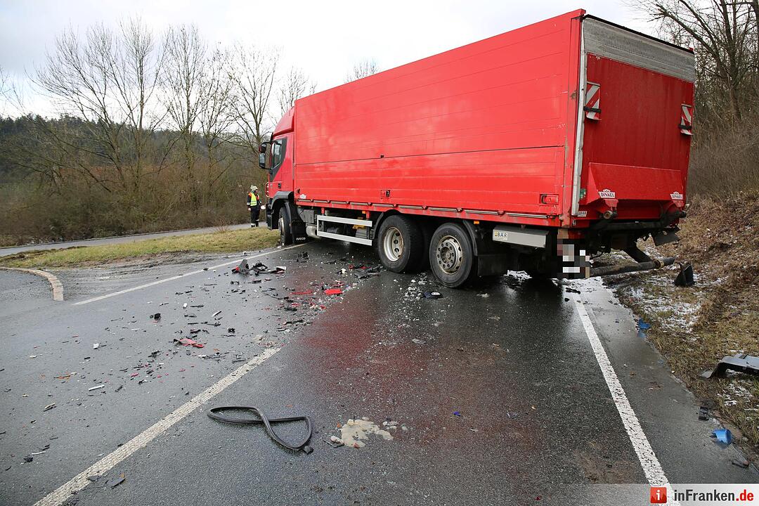 Mehrere Unfälle wegen Schneeglätte bei Döhlau