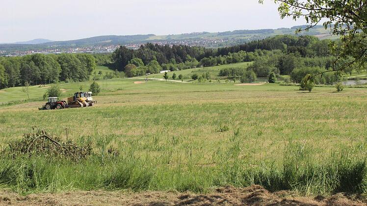 Die Erweiterungsfläche der bestehenden 18-Loch-Anlage beim Schleinhof
