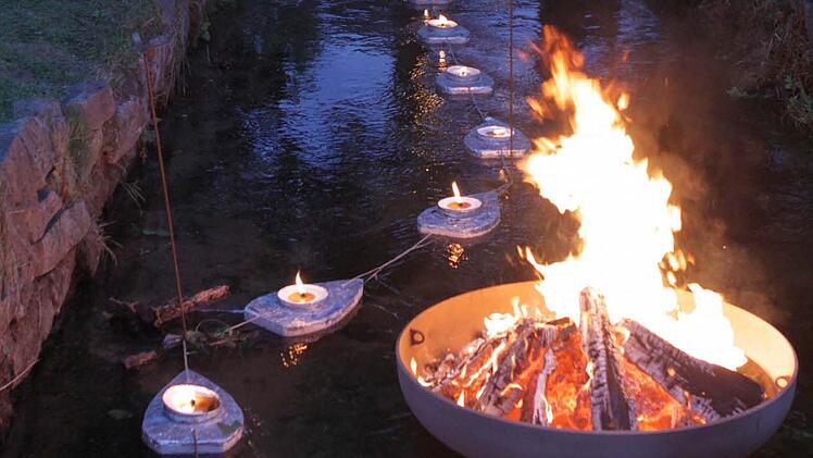 Impressionen von Sinn in Flammen (2015) in Bad Brückenau. Foto: Thomas Dill