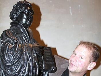 Mit ihm fing alles an: Martin Luther. Wegen ihm kam Kunsthistoriker Robert Schäfer zu einem Vortrag nach Lichtenfels. Foto: Markus Häggberg