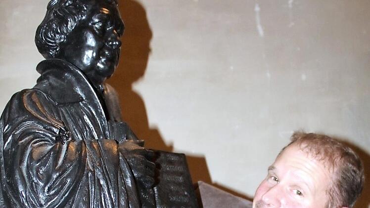 Mit ihm fing alles an: Martin Luther. Wegen ihm kam Kunsthistoriker Robert Schäfer zu einem Vortrag nach Lichtenfels. Foto: Markus Häggberg