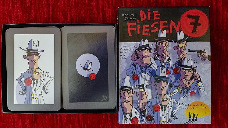 Die fiesen 7: Rezension des witzigen Kartenspiels aus Franken