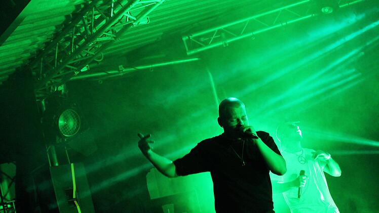Rapper Vitali war mit Herzblut dabei.