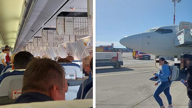 Flughafen Nürnberg: 46-Jähriger schildert "Höllenflug" in Mallorca-Maschine - "Blut lief aus ihren Ohren"