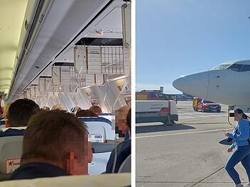 Flughafen Nürnberg: 46-Jähriger schildert "Höllenflug" in Mallorca-Maschine - "Blut lief aus ihren Ohren"