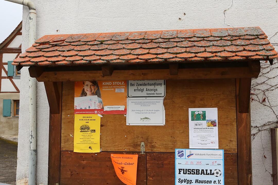SoS Hausen im Landkreis Forchheim; Foto: Barbara Herbst