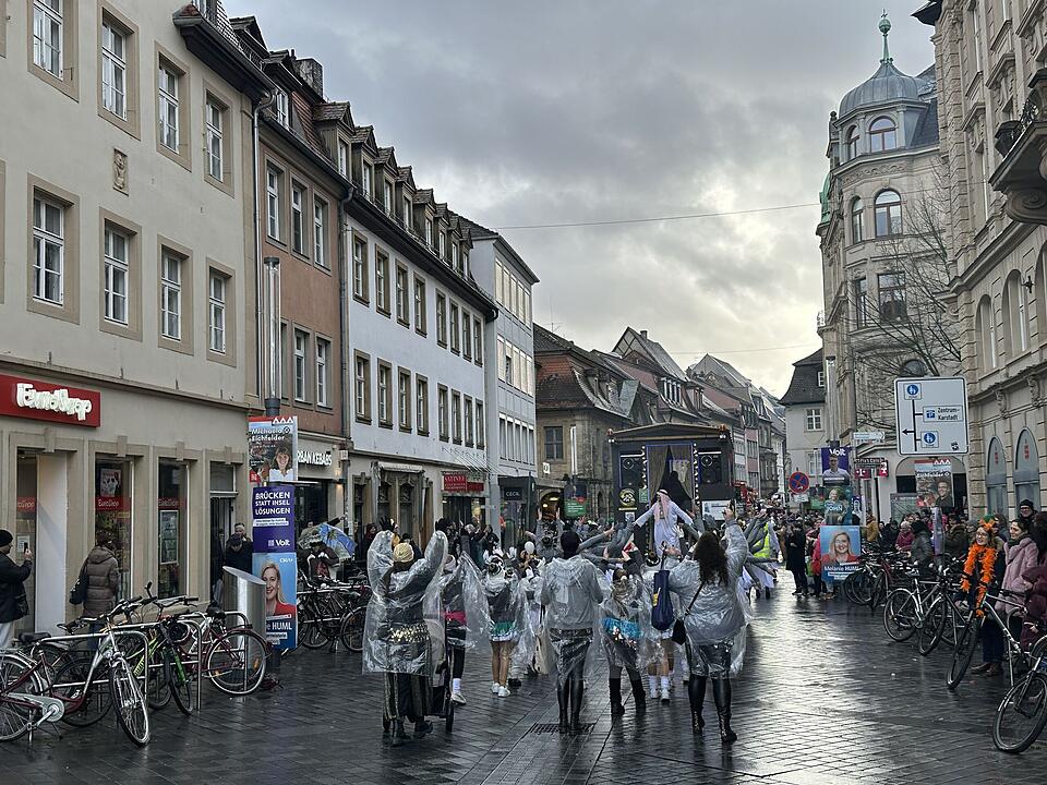 Die sch&ouml;nsten Bilder vom Bamberger Faschingsumzug