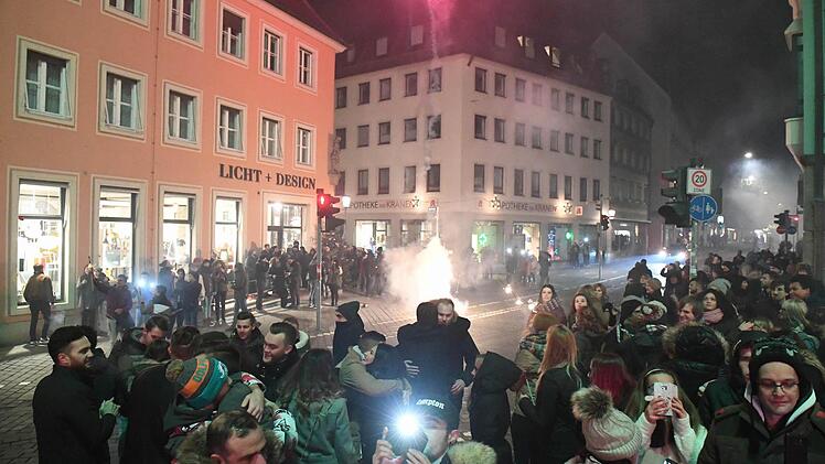 Silvester 2016 in Bamberg Foto: Ronald Rinklef