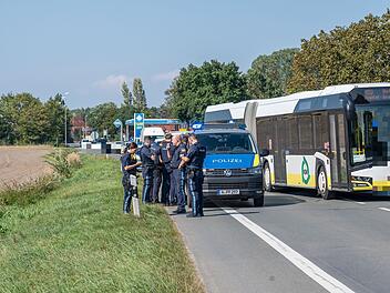 Erlangen: Großer Polizeieinsatz