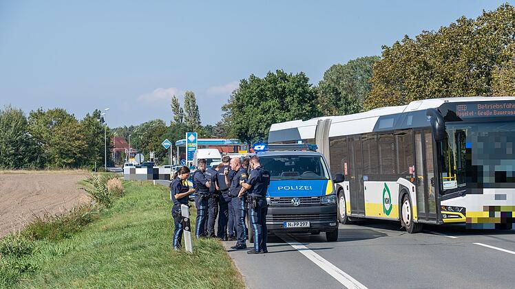 Erlangen: Großer Polizeieinsatz