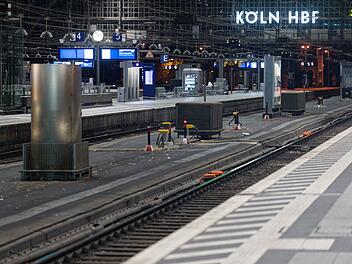 Sperrung Hauptbahnhof K&ouml;ln