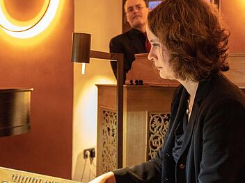 Margit Übellacker am SalterioRudolf Hein