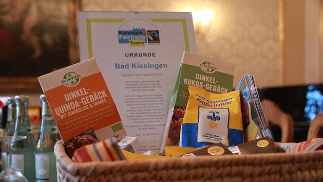 Bad Kissingen darf sich zum zweiten Mal über den Titel als Fairtrade-Town freuen. Foto: Johannes Schlereth