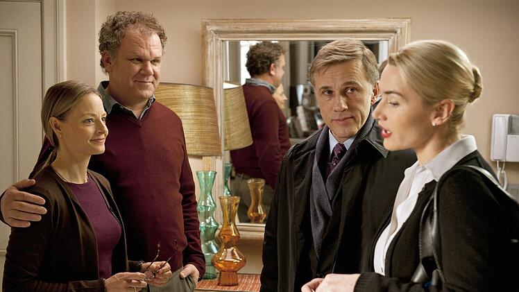Die Longstreets (John C. Reilly, links, Jodie Foster) und die Cowans (Christoph Waltz, Kate Winslet, rechts) wollen ein Problem aus der Welt schaffen. Das gestaltet sich schwieriger als gedacht.