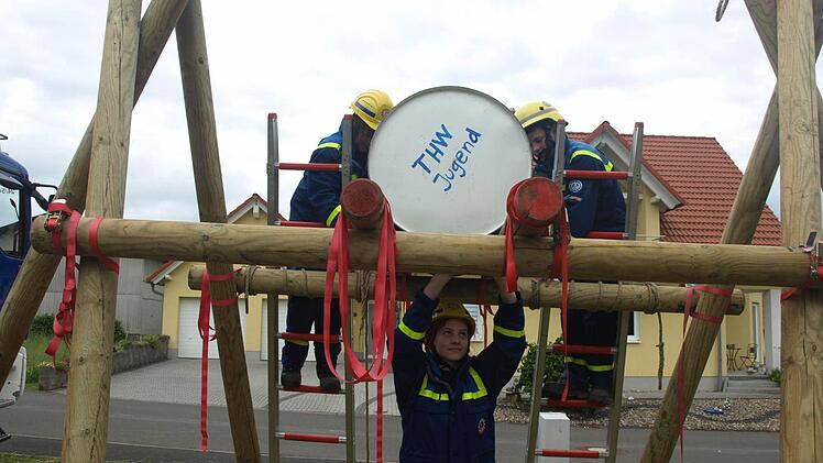 Die THW-Jugend zeigte ihr Können.