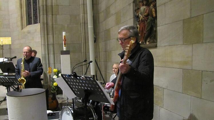 Die Formation "Soul Project" gestaltete den Jahresgottesdienst der Notfallseelsorge musikalisch aus. Foto: Martin Koch