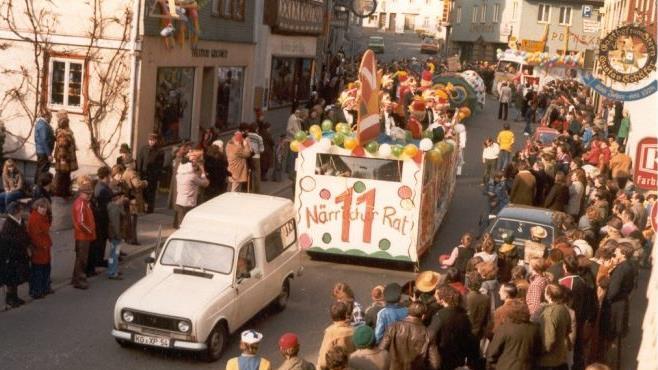 ...dieses Bild entstand 1979 in der damals noch befahrbaren Altstadt...