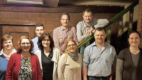 Das neue Vorstandsteam des Gartenbauvereins Horsdorf Foto: privat