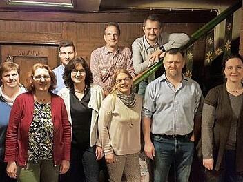 Das neue Vorstandsteam des Gartenbauvereins Horsdorf Foto: privat