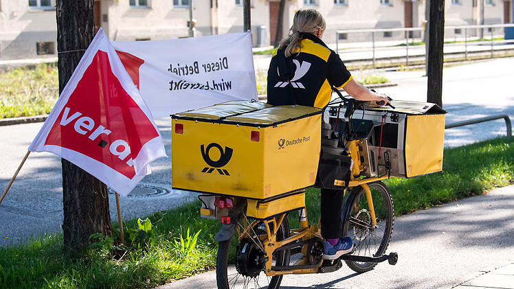 Warnstreiks Deutsche Post - München