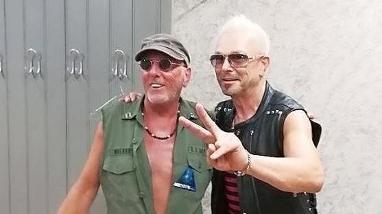 " Doobie" Fechter und Rudolf Schenker.