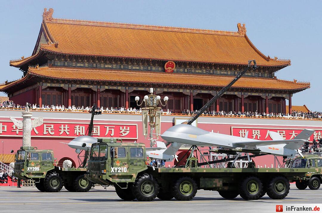 Militärparade in China