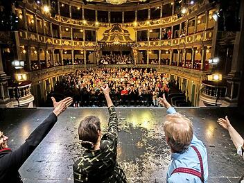 Das Markgrafentheater ist das älteste Barocktheater Süddeutschlands. Foto: Jochen Quast