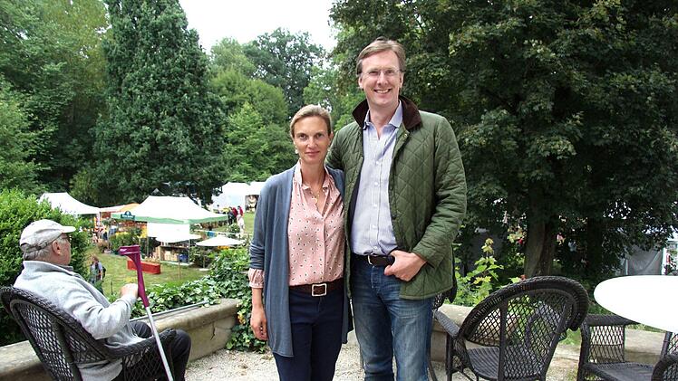 Das Ehepaar Freifrau Irina und Freiherr Maximilian von Gagern ist einer Wiederholung nicht abgeneigt. Foto: Richard Sänger