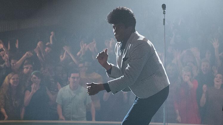 In "Get on Up" wurde die Lebensgeschichte von James Brown erzählt. Chadwick Boseman (Bild) gelang es hervorragend, die enorme Bühnenpräsenz des Godfather of Soul zu treffen.