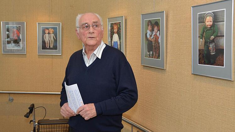 Horst Kreutz stellt in der Kleinen Galerie aus. Foto: Björn Hein