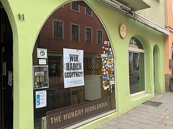 Seit bald 25 Jahren gibt es den "Hungry Highlander" in der Steingasse in Coburg.