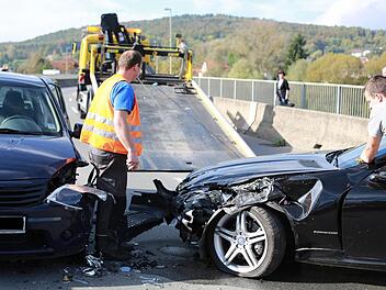 Erneut ereignete sich ein Unfall auf dem Dr.-Hauptmann-Ring.  Foto: Manuel Stark