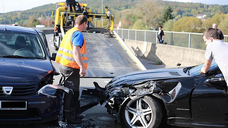 Erneut ereignete sich ein Unfall auf dem Dr.-Hauptmann-Ring.  Foto: Manuel Stark