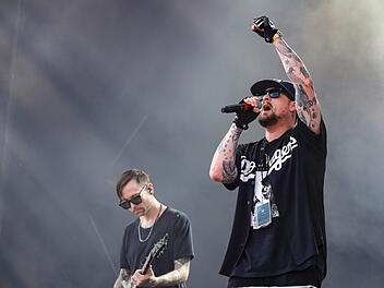 Good Charlotte bei Rock im Park. Fotos: Matthias Hoch