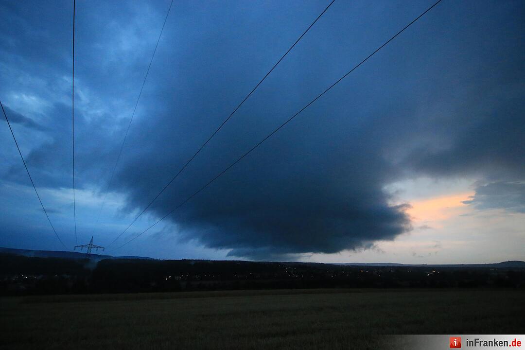 Massive Schäden nach Sturm in Bamberg