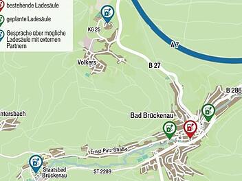 Die Karte der Bundesnetzagentur ist im Internet zu finden unter: https://www.bundesnetzagentur.de/DE/Sachgebiete/ElektrizitaetundGas/Unternehmen_Institutionen/HandelundVertrieb/Ladesaeulenkarte/Karte/Ladesaeulenkarte-node.html.  Grafik: Klaus Heim
