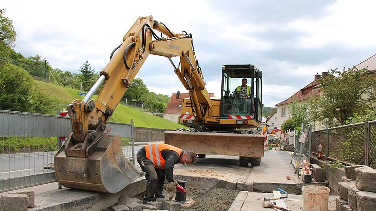 Bilder von der Ortsdurchfahrt Arnshausen. Foto: Ralf Ruppert