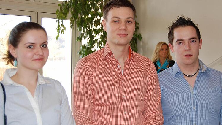 Claudia Metzler, (von links), Simon Schmitt und Matthias Grom