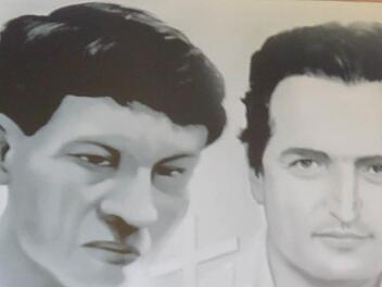 Starben im Kugelhagel: Simao Bororo und Pater Rudolf