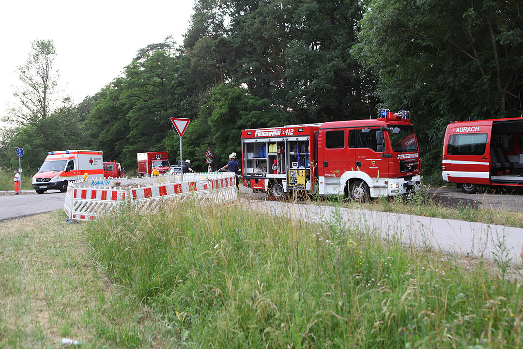 Landkreis Ansbach: Jogger verhindert größeren Waldbrand