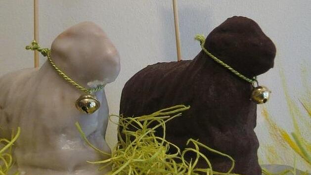 Traditionelle Osterl&auml;mmer, wie sie heute noch in den B&auml;ckereien angeboten werdenManfred Welker