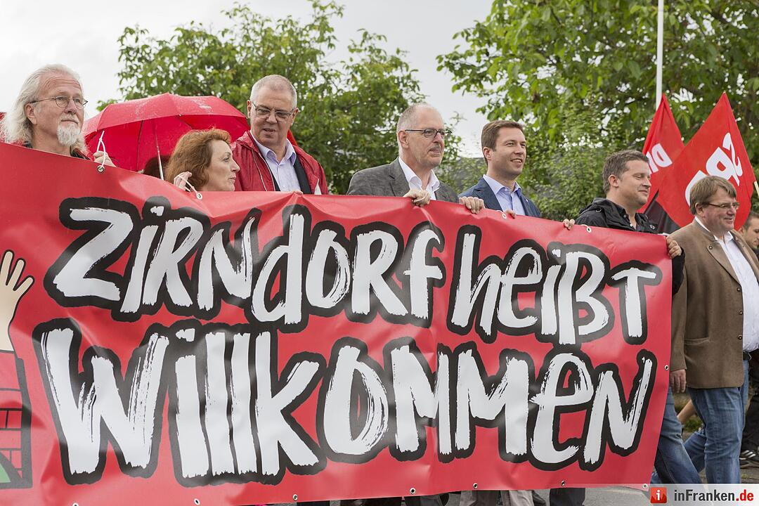 Demonstration gegen Rechts in Zirndorf